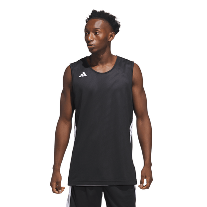 adidas Everyday Pro Reversible Basketball Jersey | Black-White | Men's