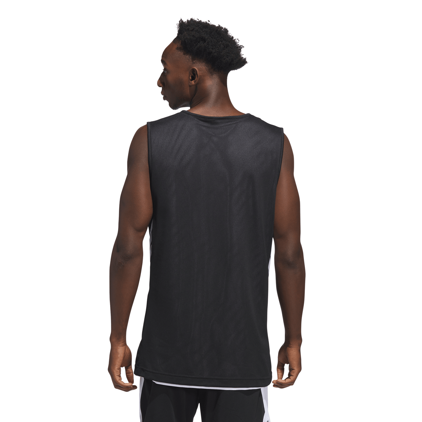 adidas Everyday Pro Reversible Basketball Jersey | Black-White | Men's