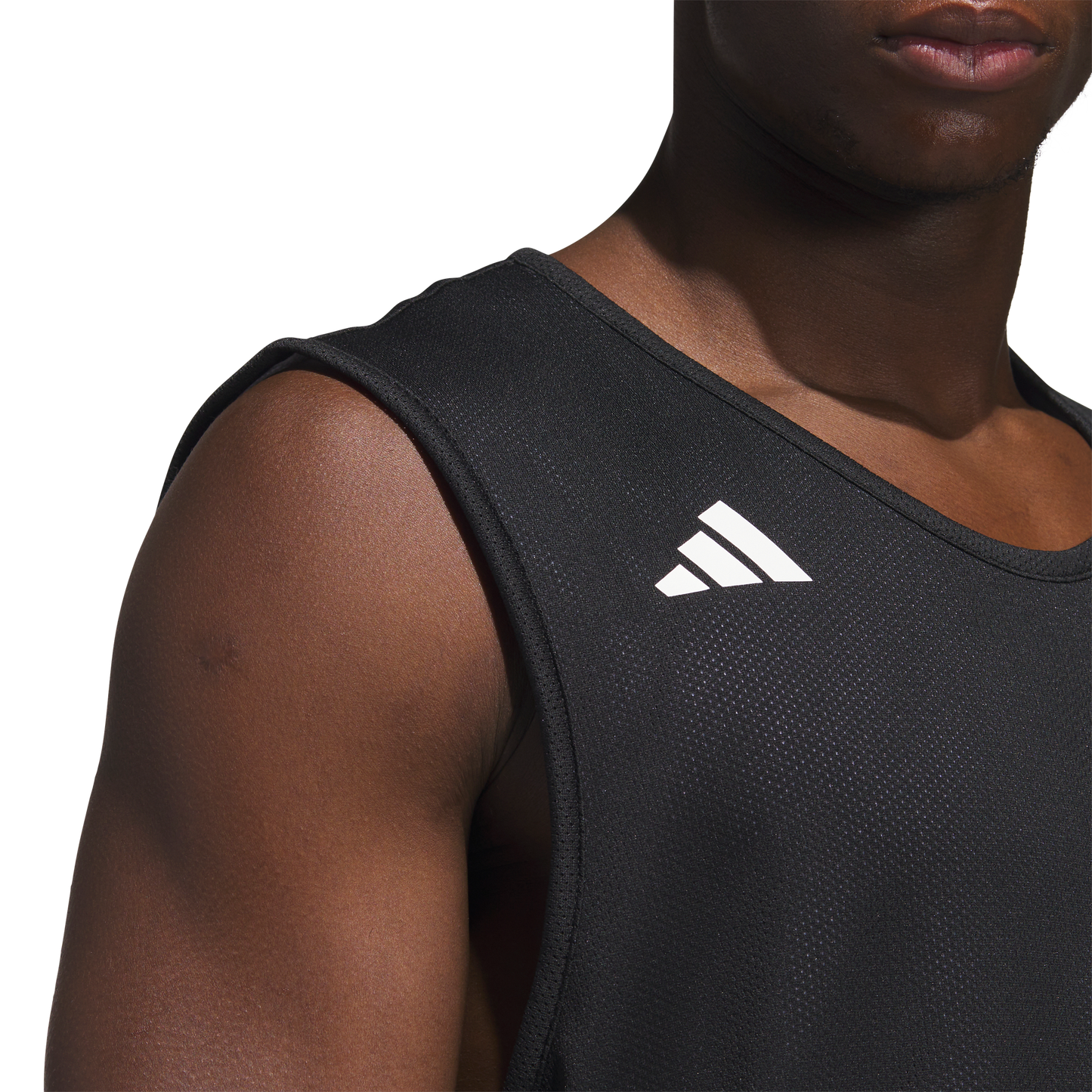 adidas Everyday Pro Reversible Basketball Jersey | Black-White | Men's