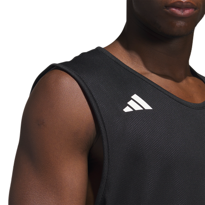 adidas Everyday Pro Reversible Basketball Jersey | Black-White | Men's