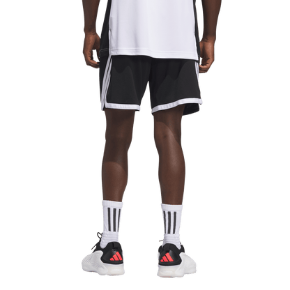 adidas Everyday Pro Basketball Shorts | Black-White | Men's
