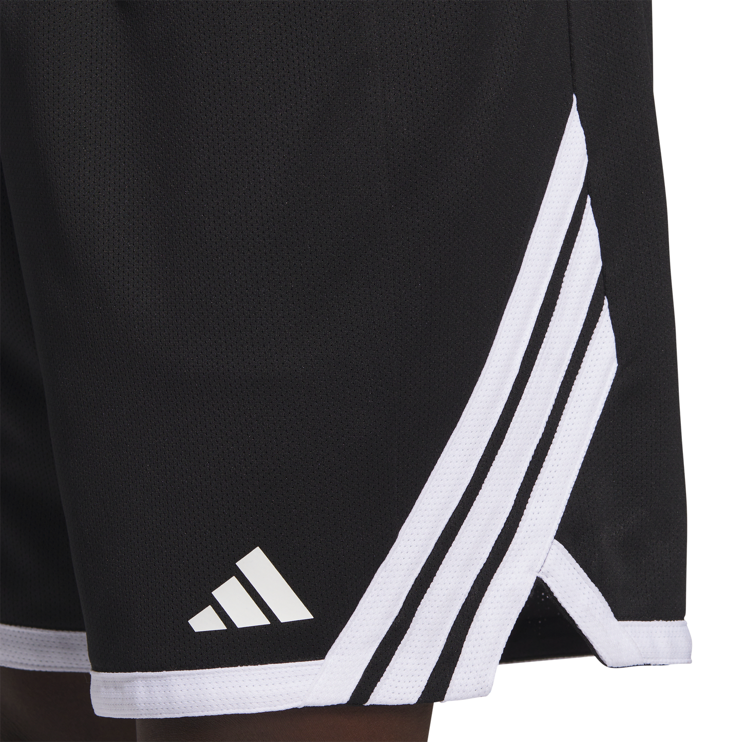 adidas Everyday Pro Basketball Shorts | Black-White | Men's