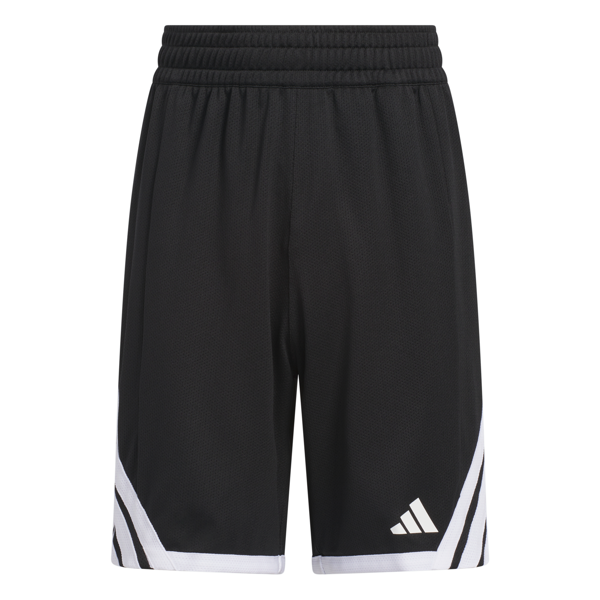 adidas Everyday Pro Basketball Shorts | Black-White | Kid's