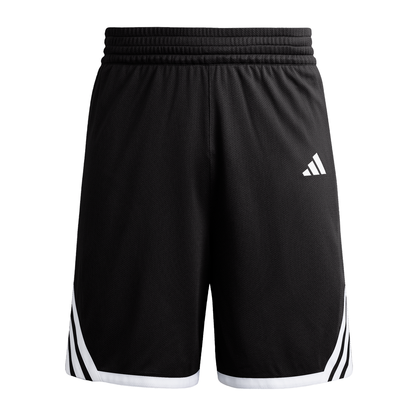 adidas Everyday Pro Basketball Shorts | Black-White | Kid's
