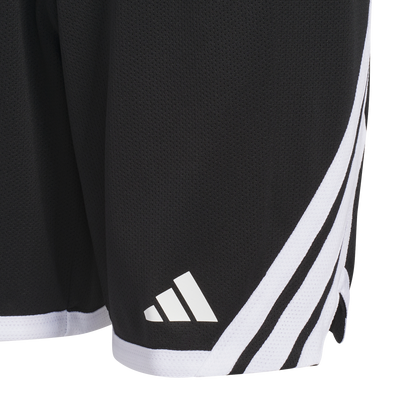 adidas Everyday Pro Basketball Shorts | Black-White | Kid's