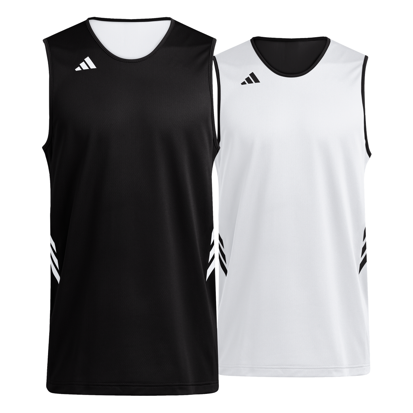 Adidas Everyday Pro Reversible Basketball Jersey | Black-White | Kid's