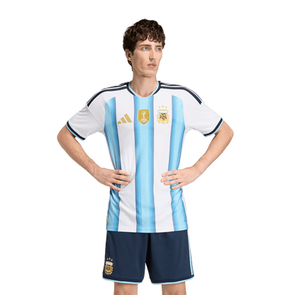 adidas Argentina 26 Authentic Home Jersey | Ice Blue/White | Men's