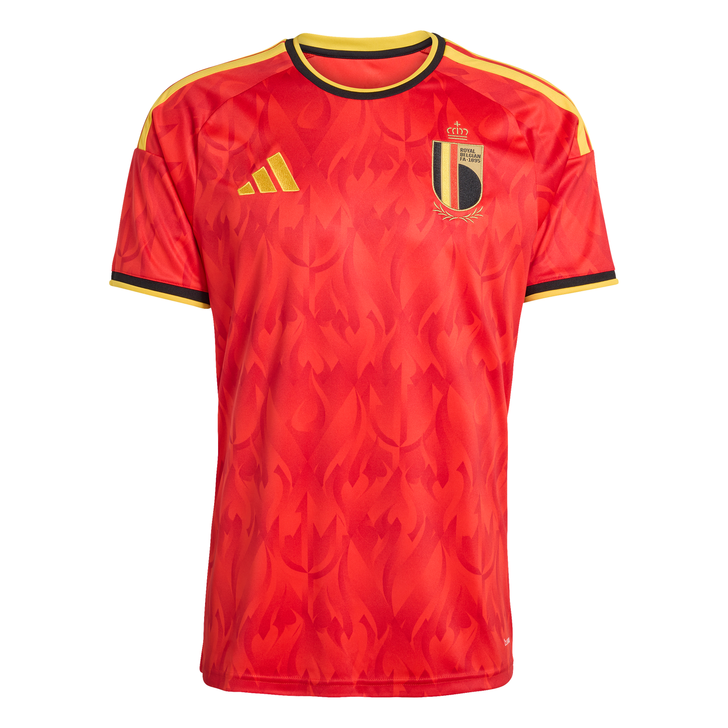 adidas Belgium 26 Home Jersey | Red / Bold Gold | Men's