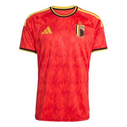 adidas Belgium 26 Home Jersey | Red / Bold Gold | Men's