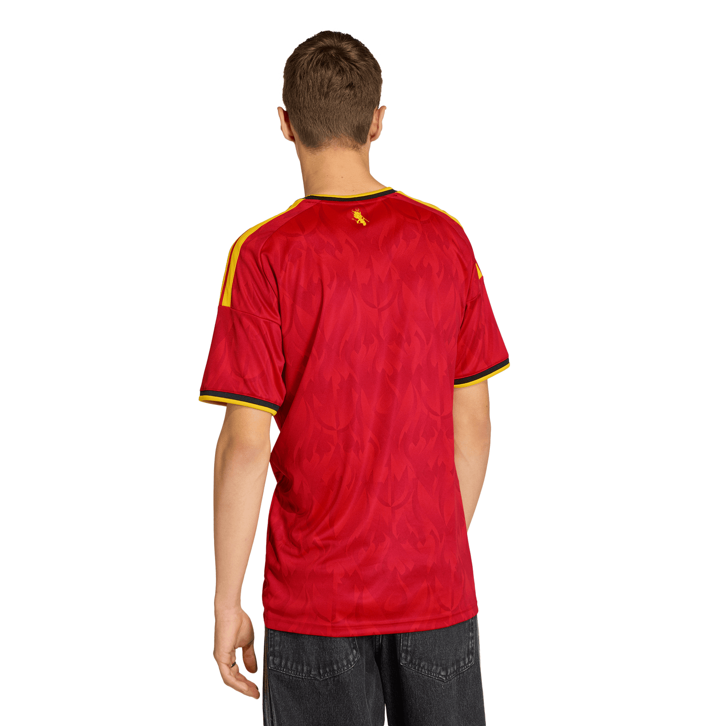 adidas Belgium 26 Home Jersey | Red / Bold Gold | Men's