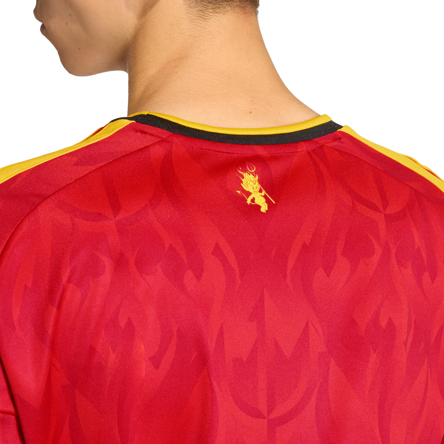 adidas Belgium 26 Home Jersey | Red / Bold Gold | Men's