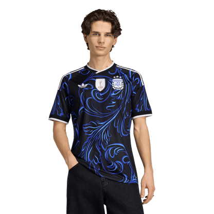adidas Argentina 26 Away Jersey | Black/Lucid Blue | Men's