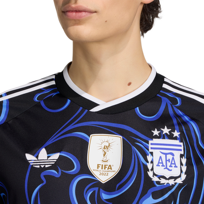 adidas Argentina 26 Away Jersey | Black/Lucid Blue | Men's