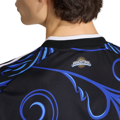 adidas Argentina 26 Away Jersey | Black/Lucid Blue | Men's