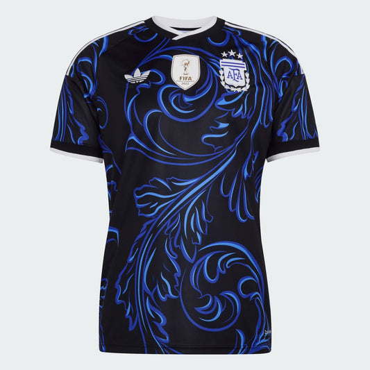 adidas Argentina 26 Away Jersey | Black/Lucid Blue | Men's