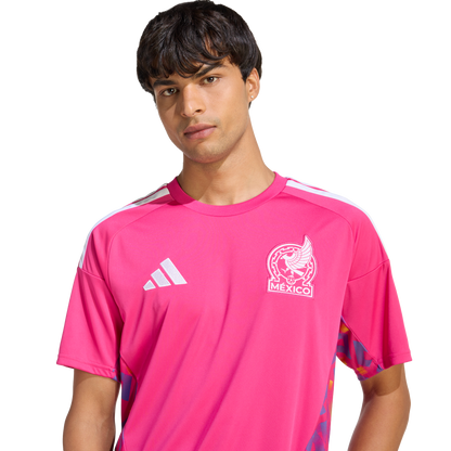 adidas Mexico 26 Home Goalkeeper Jersey | Team Real Magenta | Men's