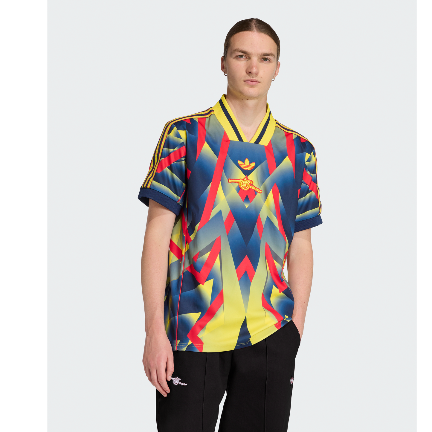 adidas Arsenal LFSTLR Jersey | Yellow / Pure Ruby / Night Indigo | Men's
