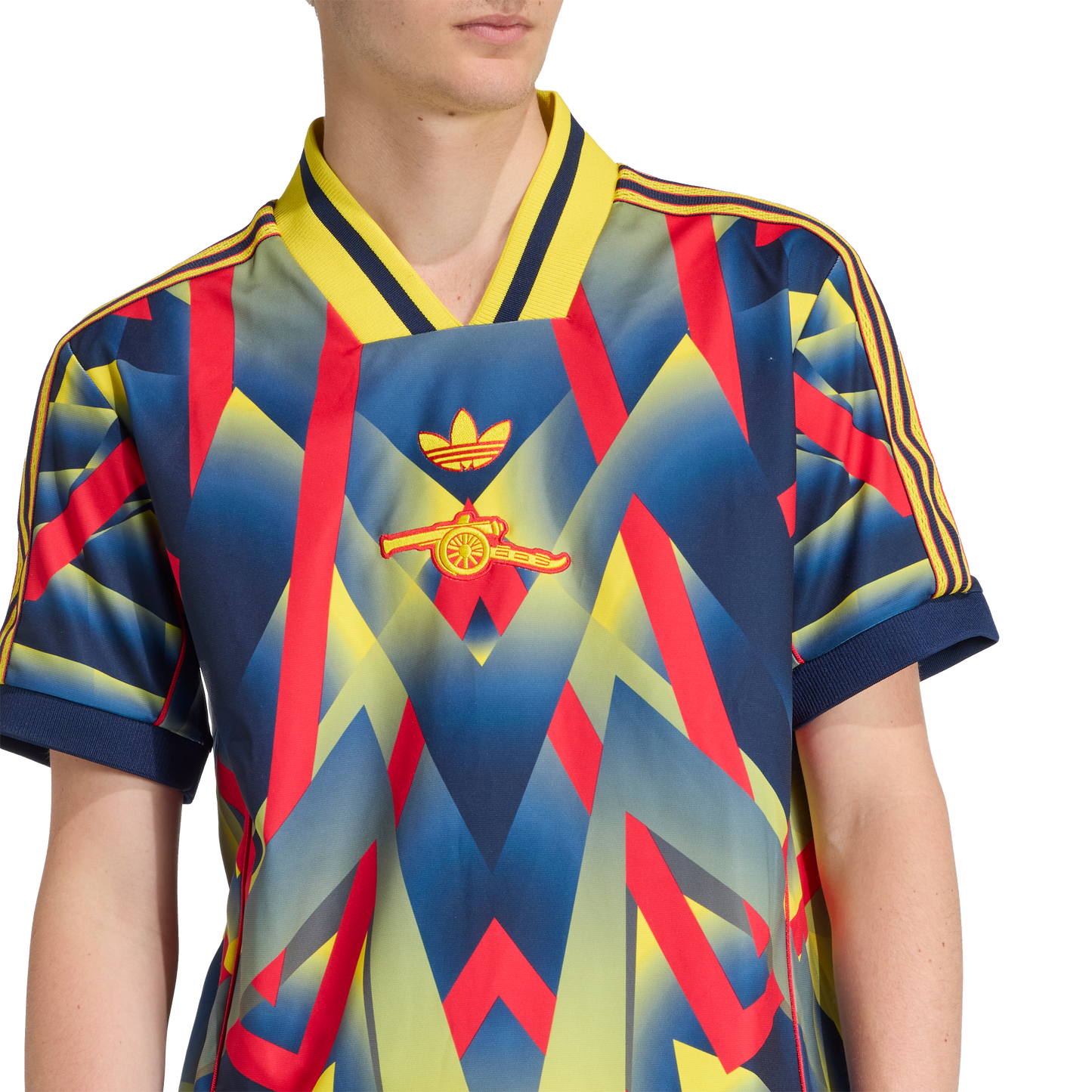 adidas Arsenal LFSTLR Jersey | Yellow / Pure Ruby / Night Indigo | Men's
