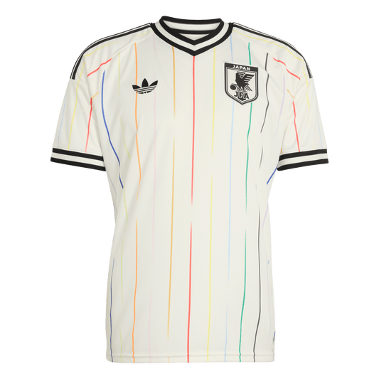 adidas Japan 26 Away Jersey | Off White / Black | Men's