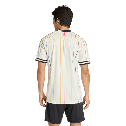 adidas Japan 26 Away Jersey | Off White / Black | Men's