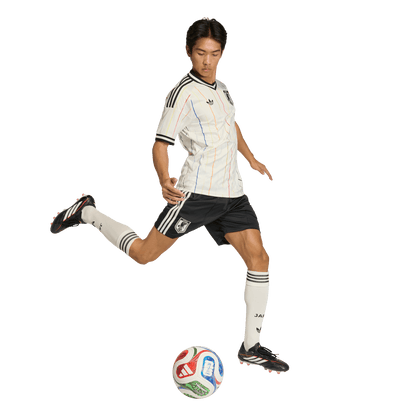 adidas Japan 26 Away Jersey | Off White / Black | Men's