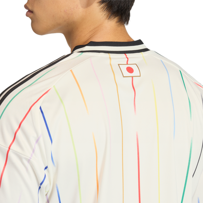 adidas Japan 26 Away Jersey | Off White / Black | Men's