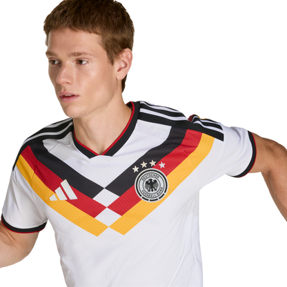 adidas Germany 26 Authentic Home Jersey | White | Men's