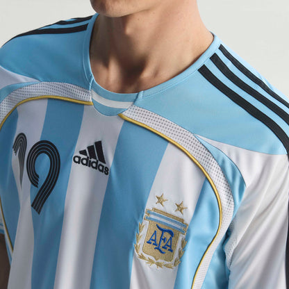 Argentina Home Jersey 2006 Messi | Light Blue/ White | Men's