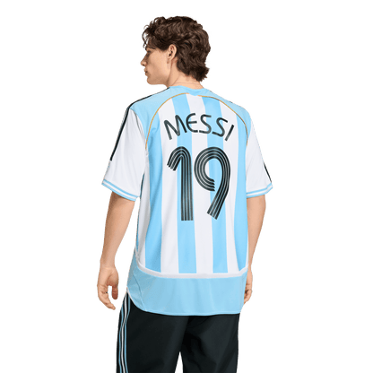 Argentina Home Jersey 2006 Messi | Light Blue/ White | Men's