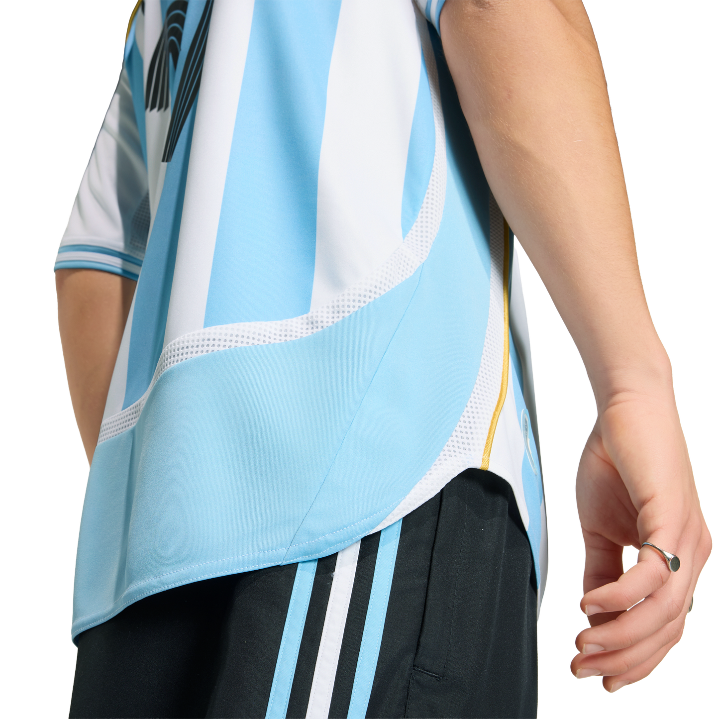 Argentina Home Jersey 2006 Messi | Light Blue/ White | Men's