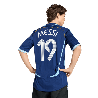 Argentina Away Jersey 2006 Messi | Dark Blue | Men's