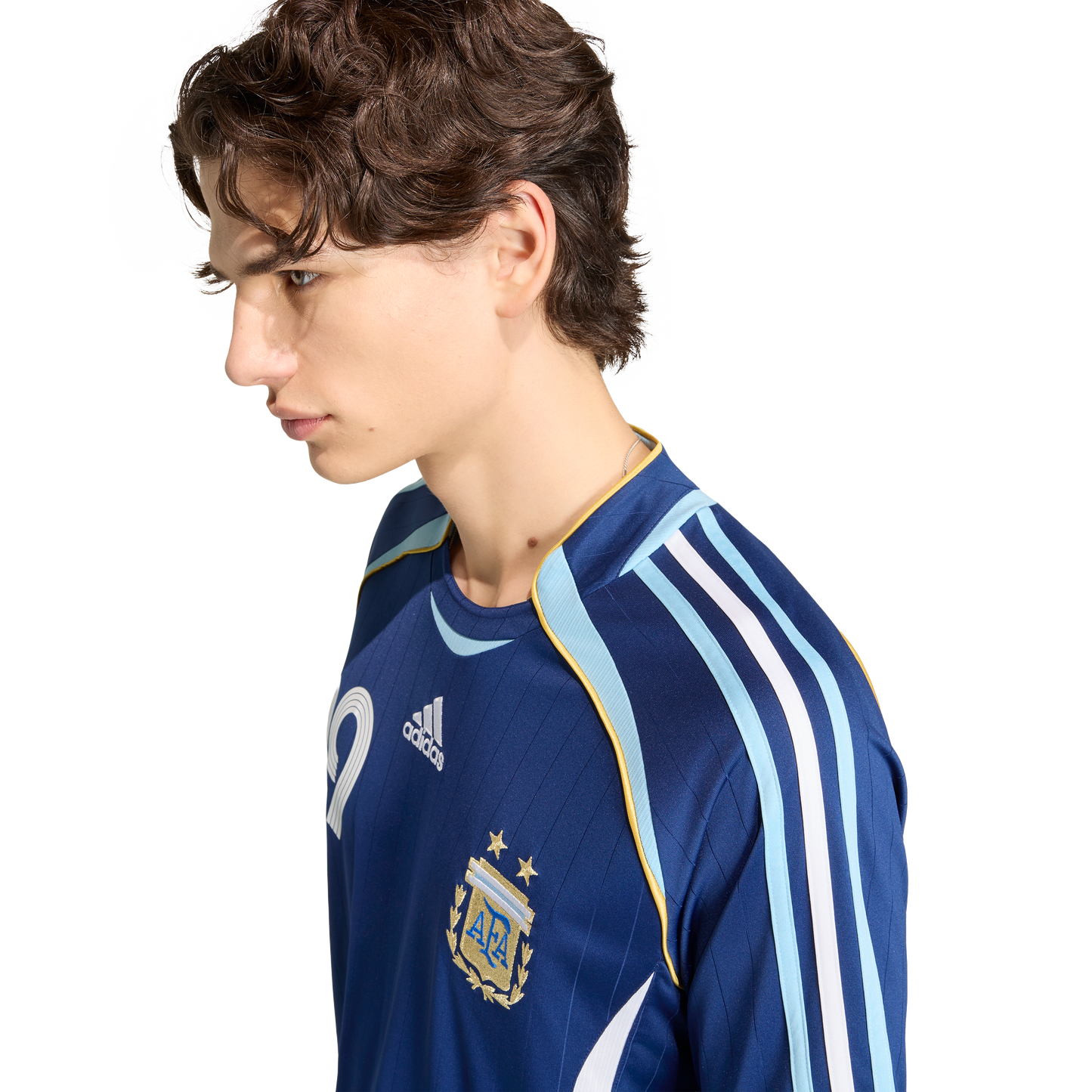 Argentina Away Jersey 2006 Messi | Dark Blue | Men's