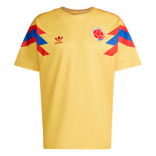 Colombia Away Jersey 1990 | Bold Gold | Men's