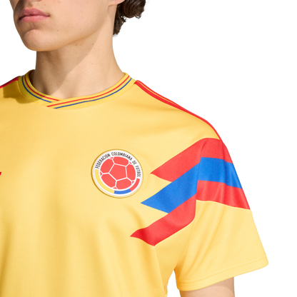 Colombia Away Jersey 1990 | Bold Gold | Men's