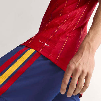 adidas Spain 26 Lamine Yamal Authentic Home Jersey | Vivid Red | Men's