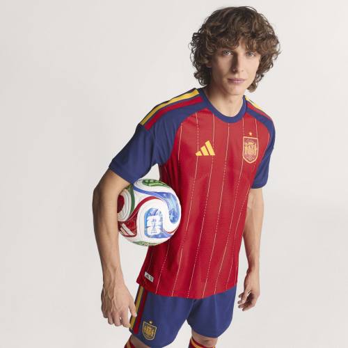 adidas Spain 26 Authentic Home Jersey - Men's | Vivid Red La Roja