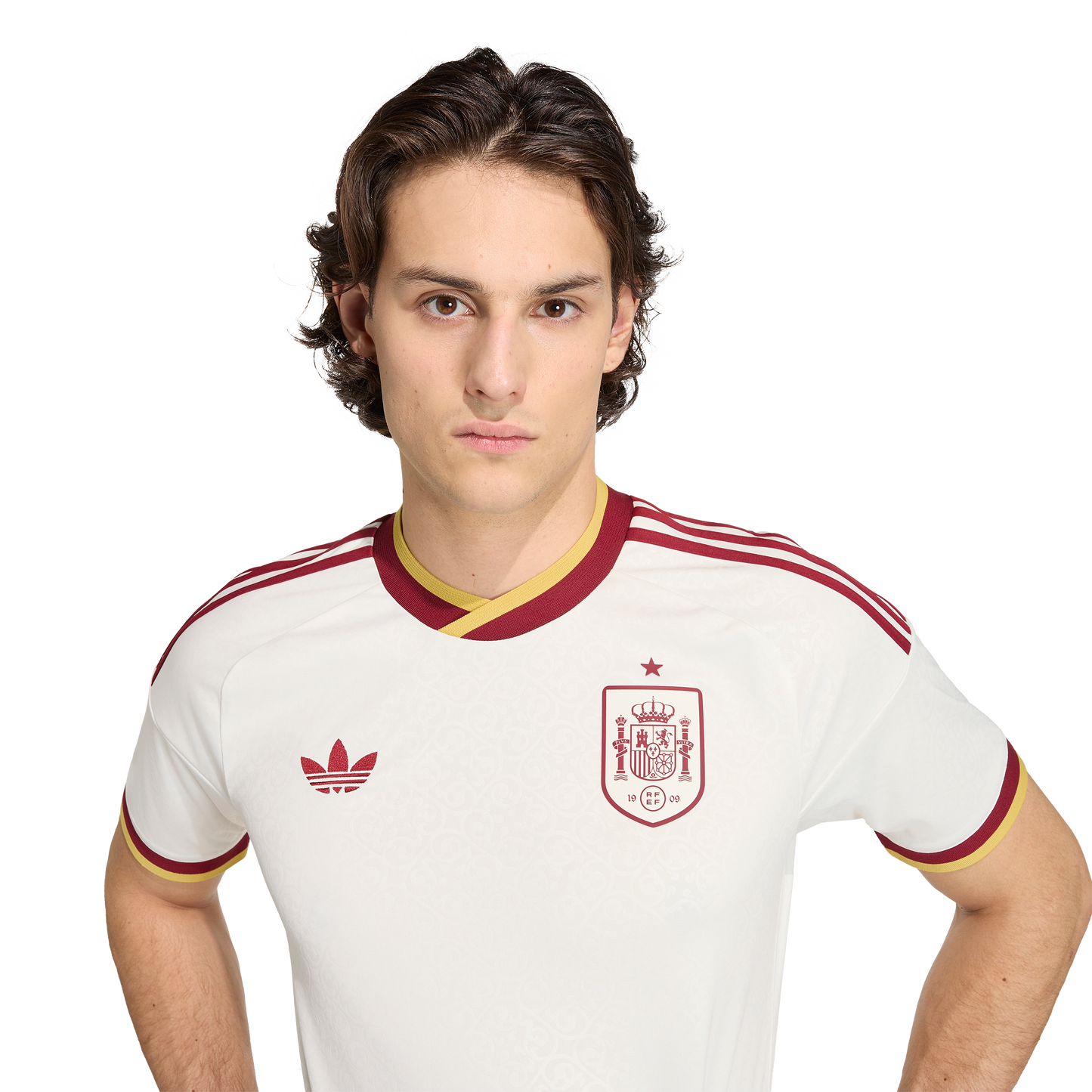 adidas Spain 26 Away Jersey | White | Men's