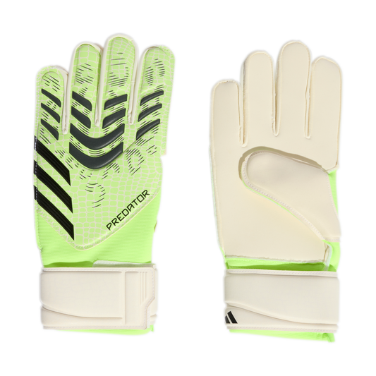 adidas Predator Training Soccer Goalkeeper Gloves | Lucid Lemon/White/Black | Men's