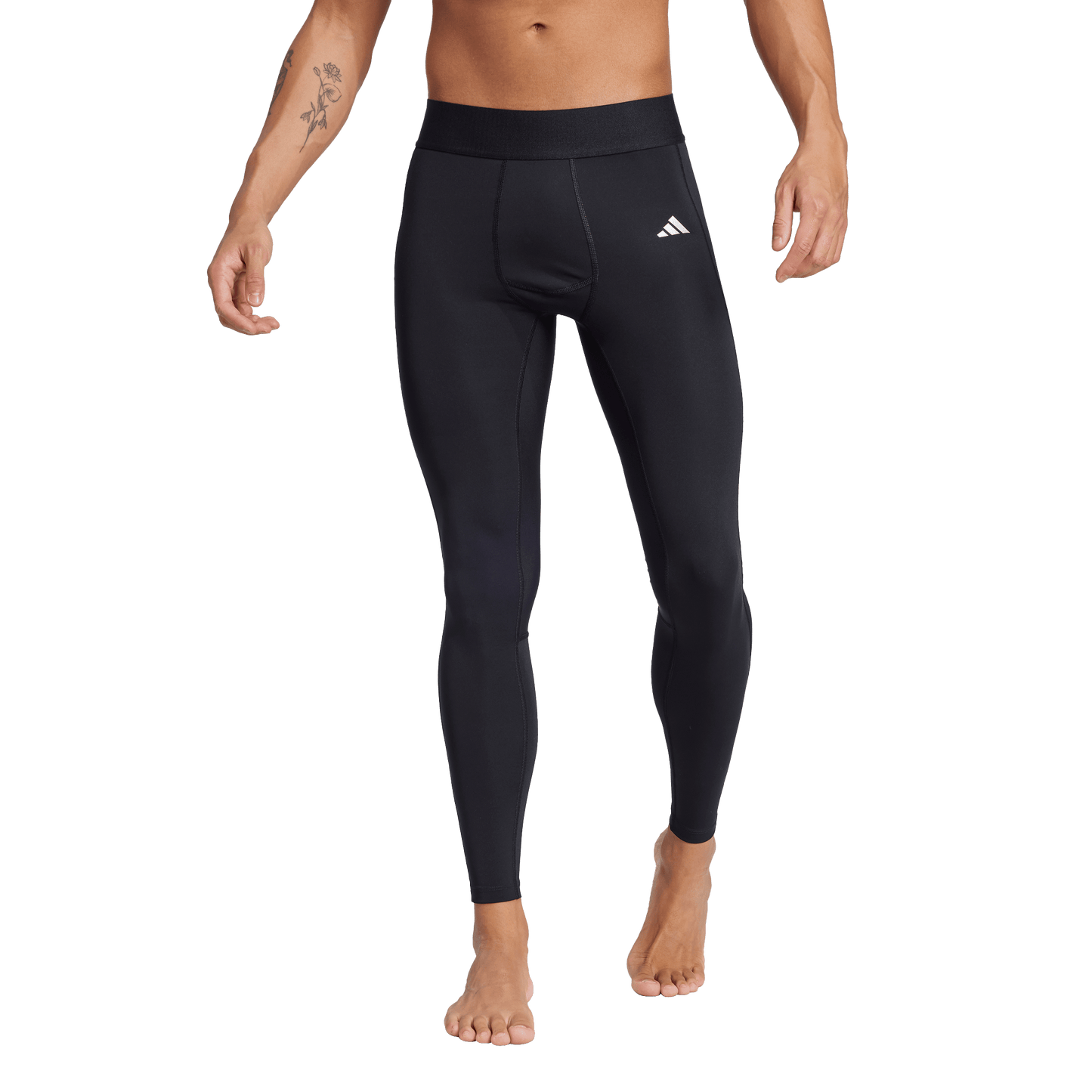 adidas Techfit Long Tights | Black | Men's
