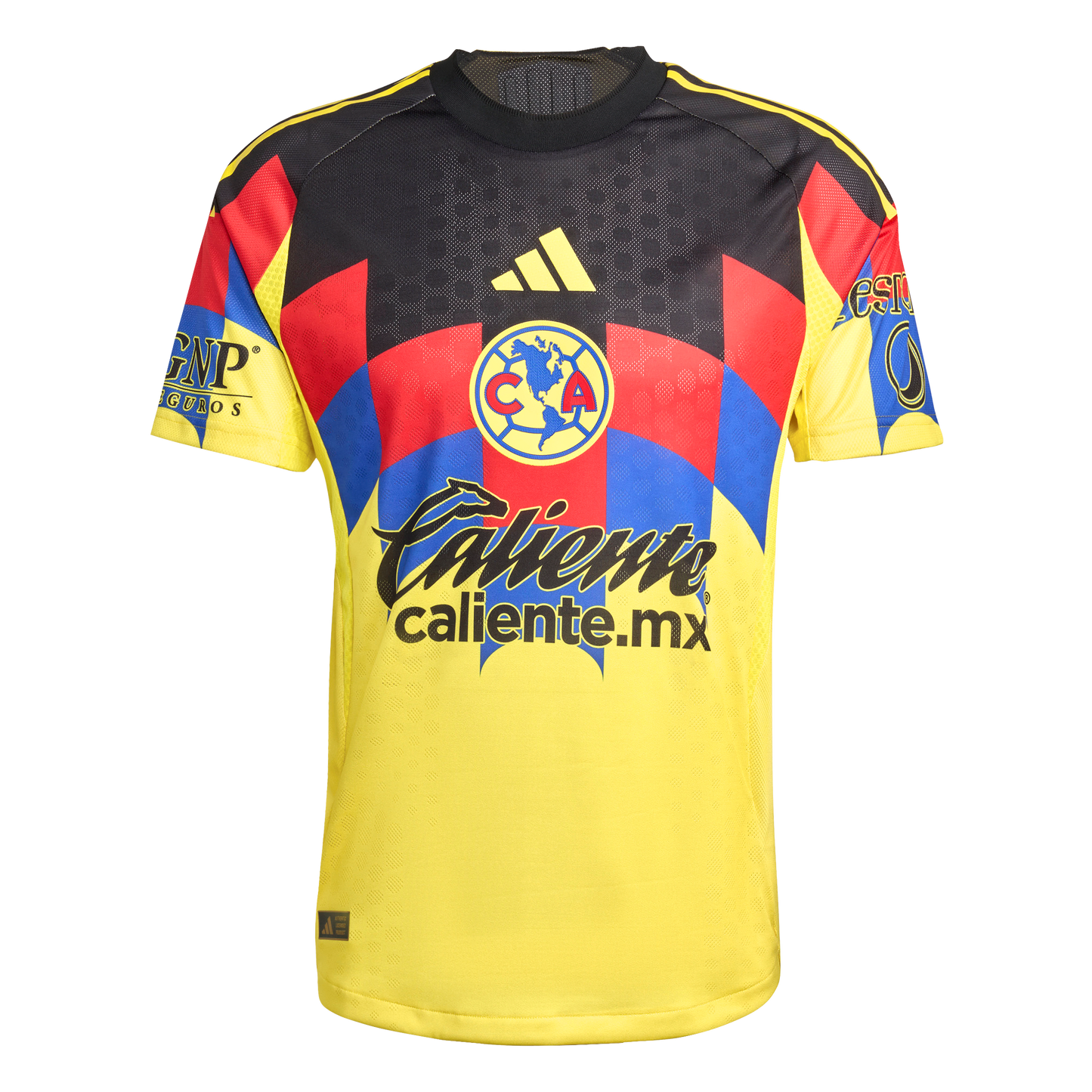adidas Club America 25/26 Authentic Home Jersey | Yellow | Men's