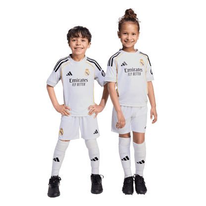 adidas Real Madrid 25/26 Home Mini Kit | White | Kid's