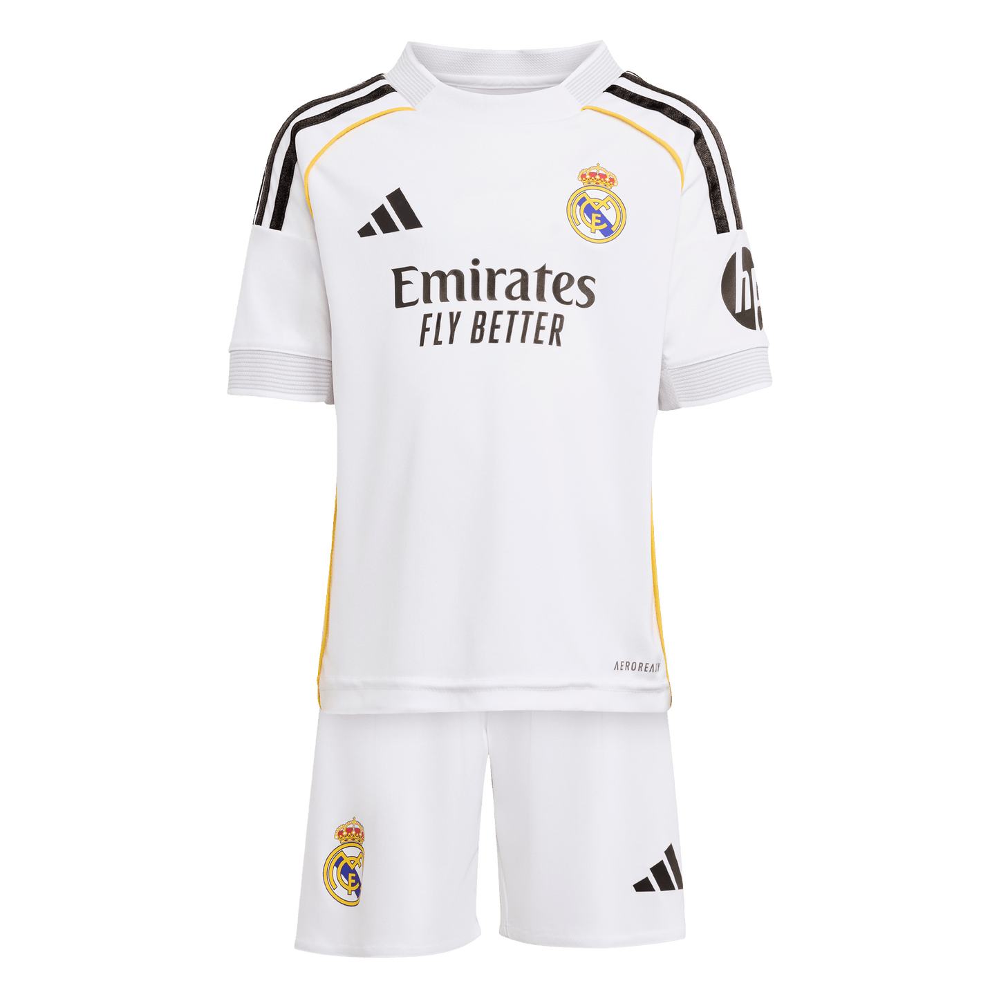 adidas Real Madrid 25/26 Home Mini Kit | White | Kid's