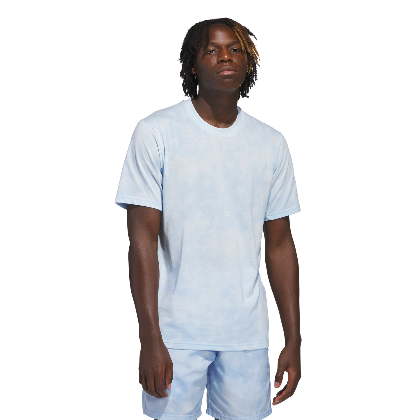 adidas Feel Ready T-Shirt | Global Blue / Sky Tin | Men's