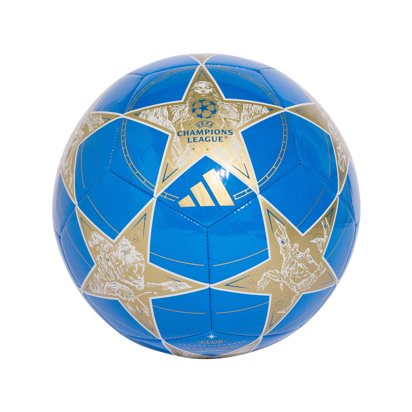 adidas UEFA Champions League 25/26 League Stage Ball | White / Pantone / Matte Gold