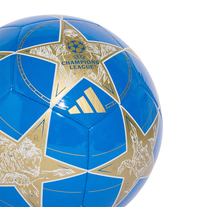 adidas UEFA Champions League 25/26 League Stage Ball | White / Pantone / Matte Gold