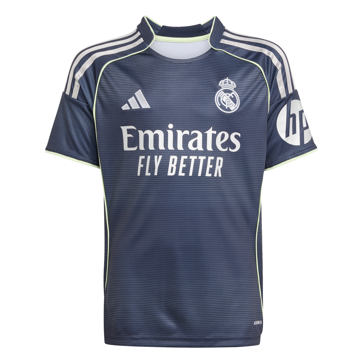 adidas Real Madrid 25/26 Away Soccer Jersey | Navy / Grey | Kid's