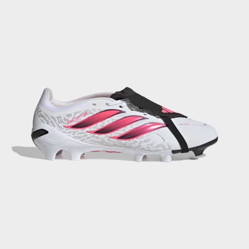 adidas Predator League Fold-Over Tongue Firm Ground Football Boots | White | Men's