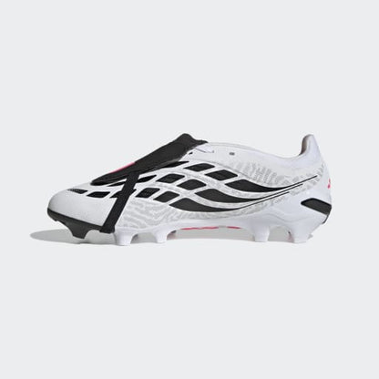 adidas Predator League Fold-Over Tongue Firm Ground Football Boots | White | Men's