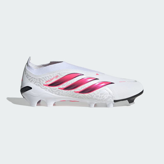 adidas Predator League Laceless Firm Ground Football Boots | White | Men's