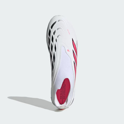 adidas Predator League Laceless Firm Ground Football Boots | White | Men's